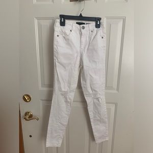 Aeropostale jeggings , white, size 0